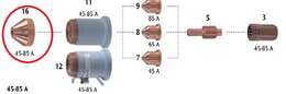 PROTECTEUR 45-85A POUR SKM125